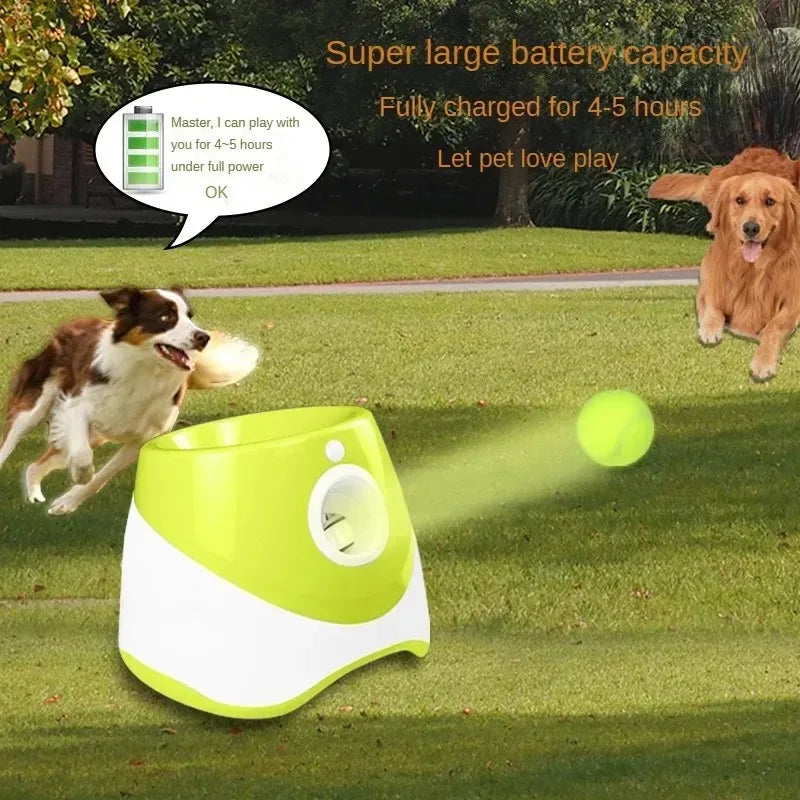 Lanceur de Balles Automatique pour Chiens – Jouet Interactif Rechargeable et Intelligent