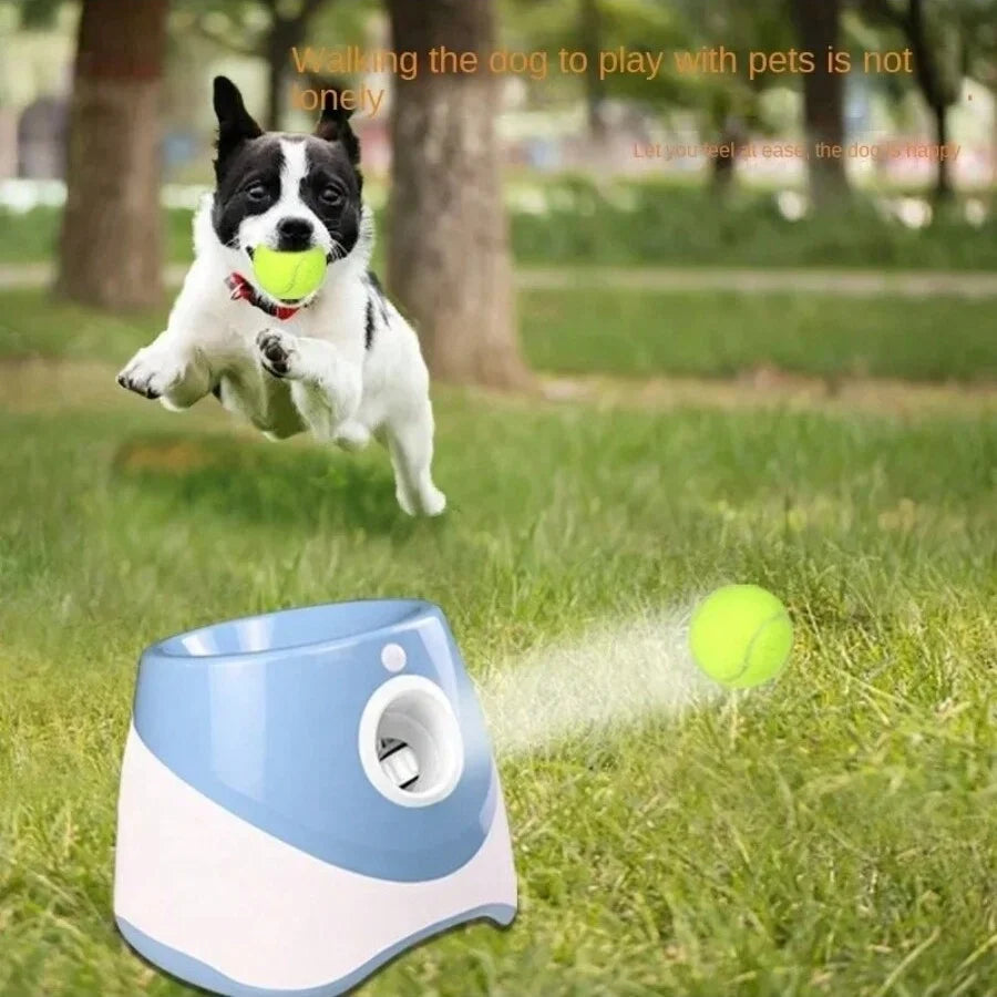 Lanceur de Balles Automatique pour Chiens – Jouet Interactif Rechargeable et Intelligent