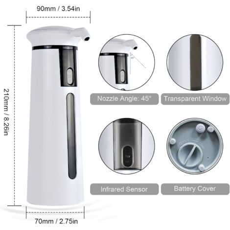 Distributeur Savon Automatique Sans Contact – Design Moderne