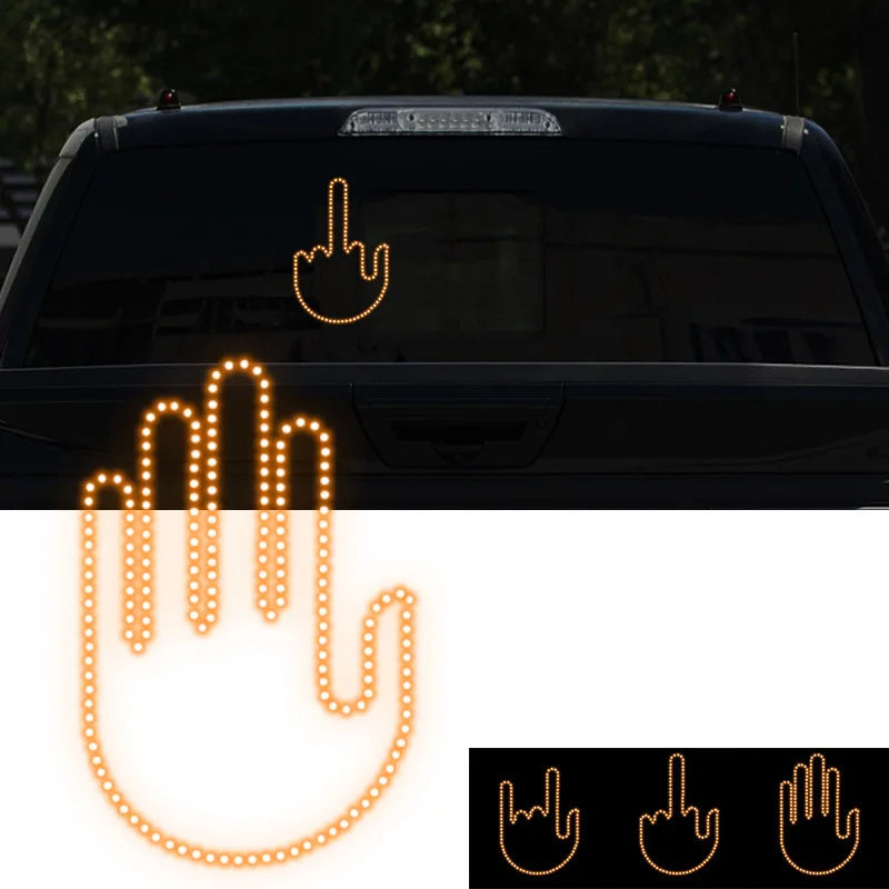 Lampe de Signalisation Gestuelle LED Amusante

Découvrez notre lampe de signalisation gestuelle LED, parfaite pour afficher des signes sur la route. Télécommande incluse.

Ajoutez un peu d'humour à vos trajets et montrez vos sentiments avec style. 🚗