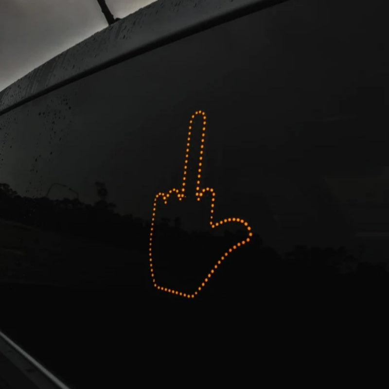 Lampe de Signalisation Gestuelle LED Amusante

Découvrez notre lampe de signalisation gestuelle LED, parfaite pour afficher des signes sur la route. Télécommande incluse.

Ajoutez un peu d'humour à vos trajets et montrez vos sentiments avec style. 🚗