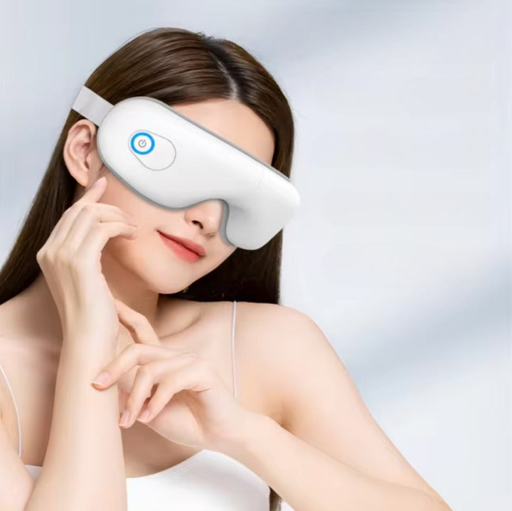 Masque Yeux Chauffant Vibrant – Anti-Fatigue & Sommeil