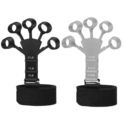 Finger Trainer Five Finger Rehabilitation Device Wrist Therapy Tool Silicone Grip Strength Enhancer Hand Grip Extender