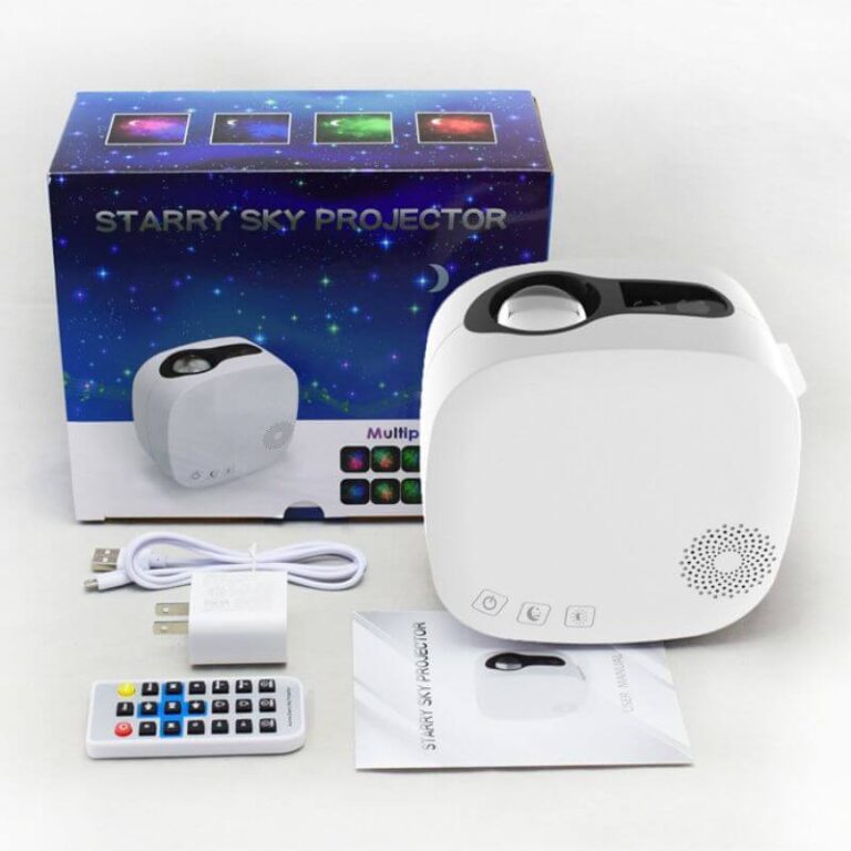 Projecteur LED Galaxie Mini – Ambiance Étoilée Chambre